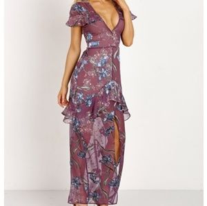 Beautiful floral maxi dress NWT
